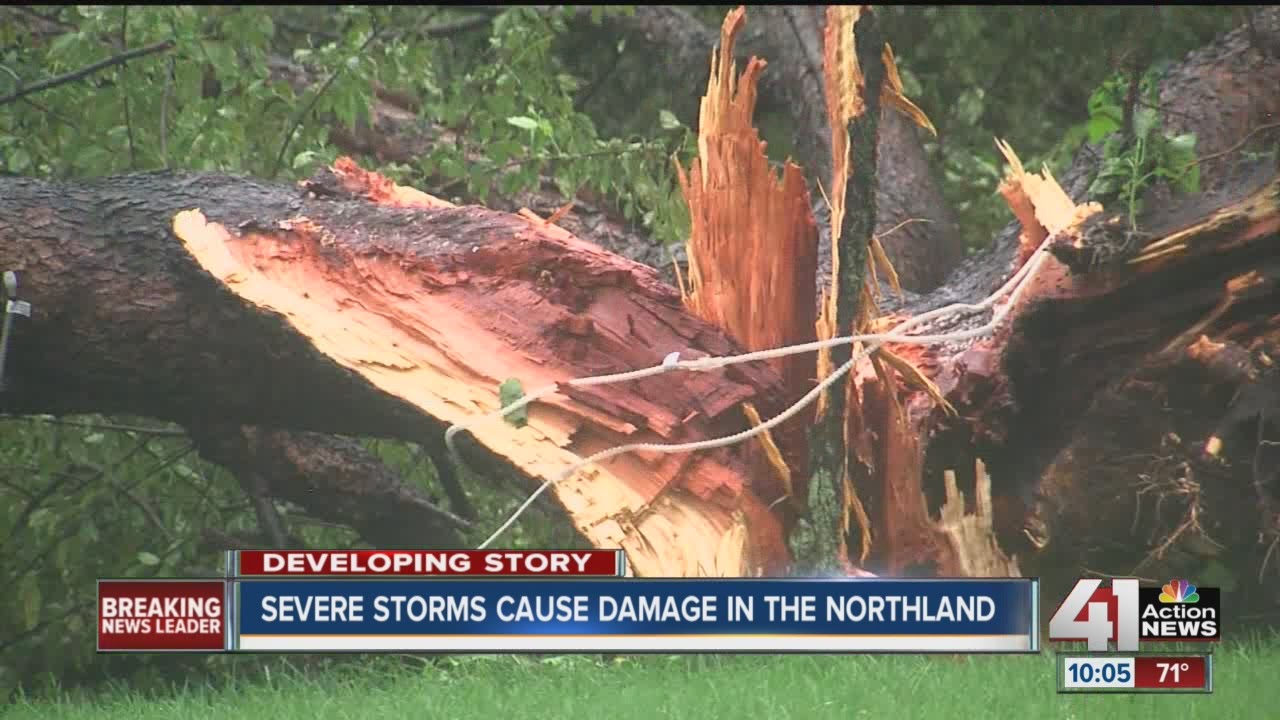 Northland cleans up after Monday severe storms