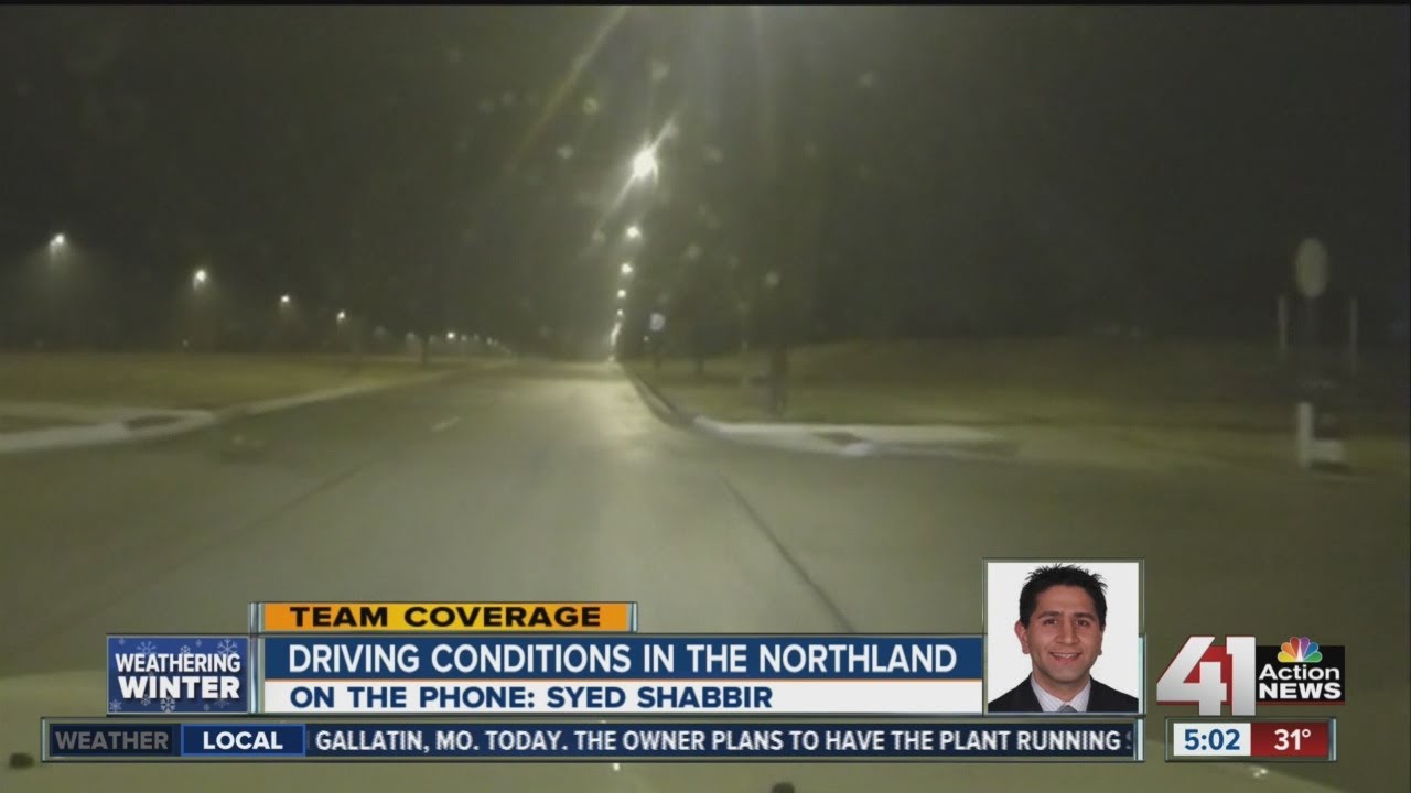 Driving conditions in the Northland