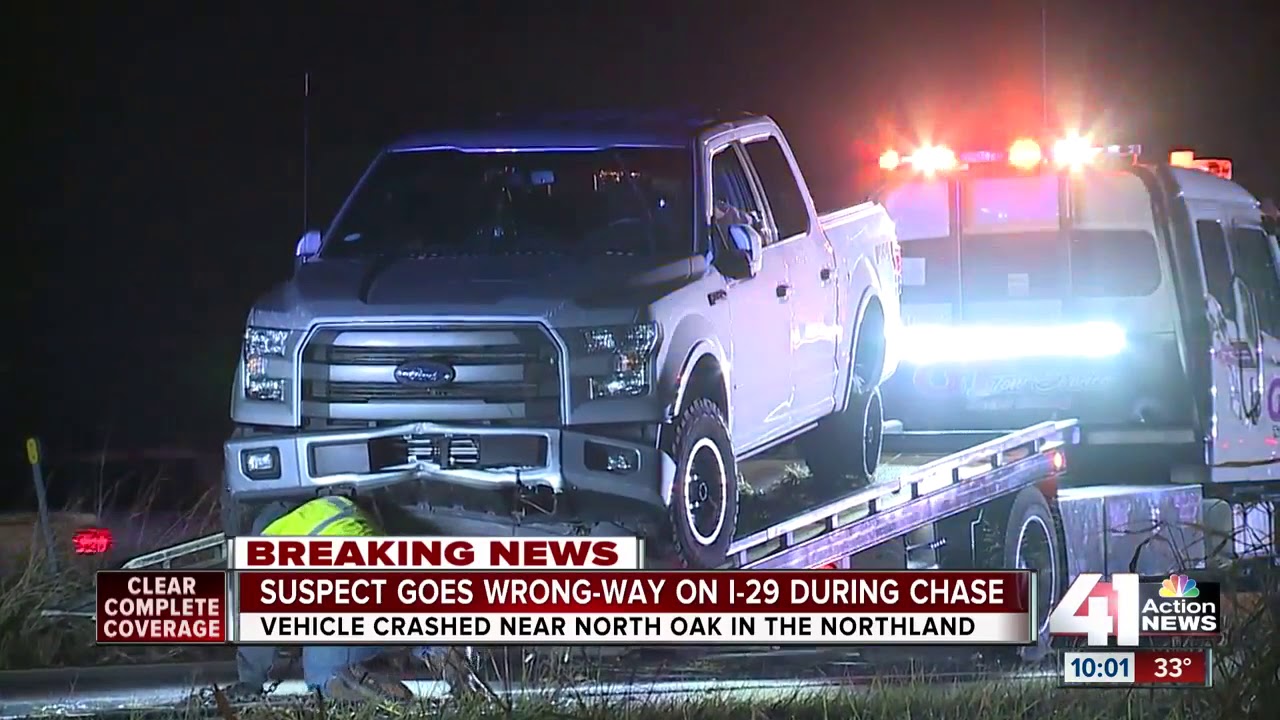 Wrong-way driver leads KCPD on chase in Northland