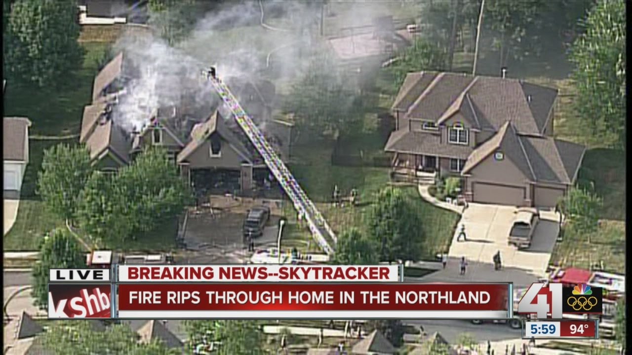 Fire rips through home in the Northland