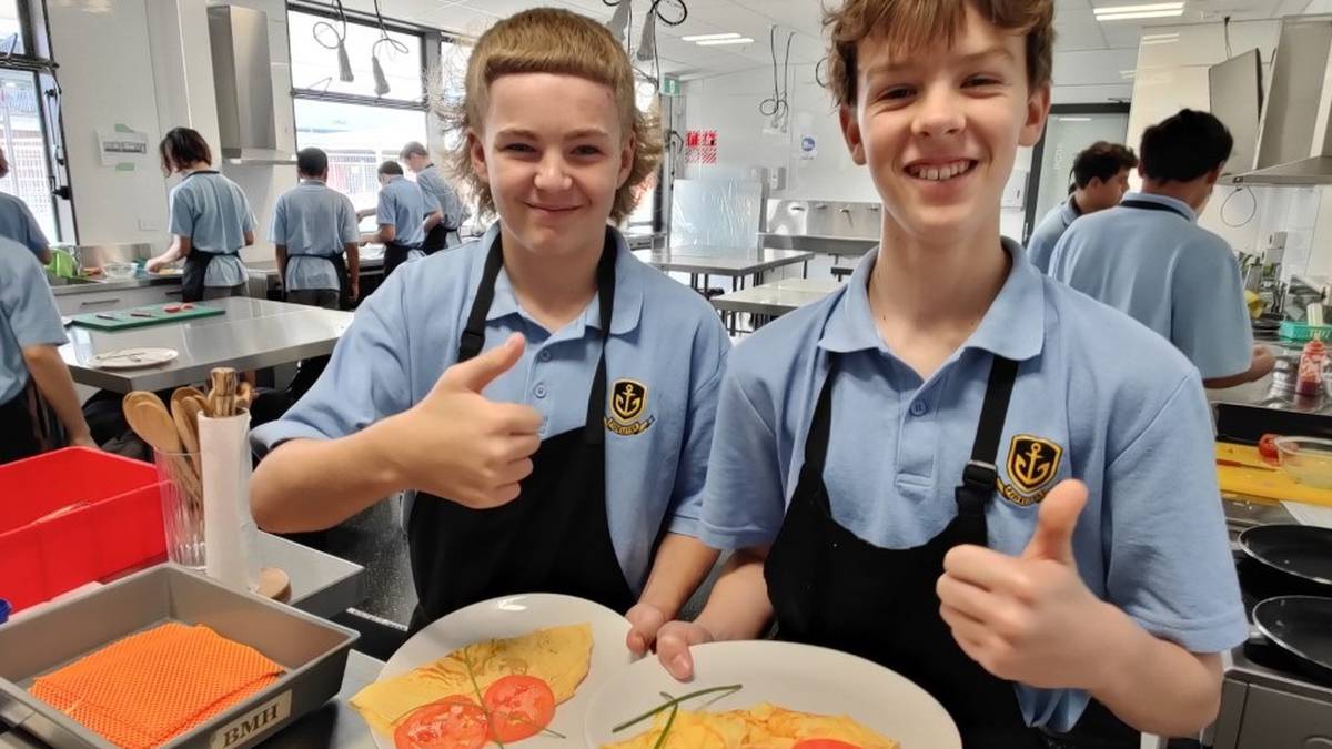 Whangārei Boys’ High School turning out top chef men