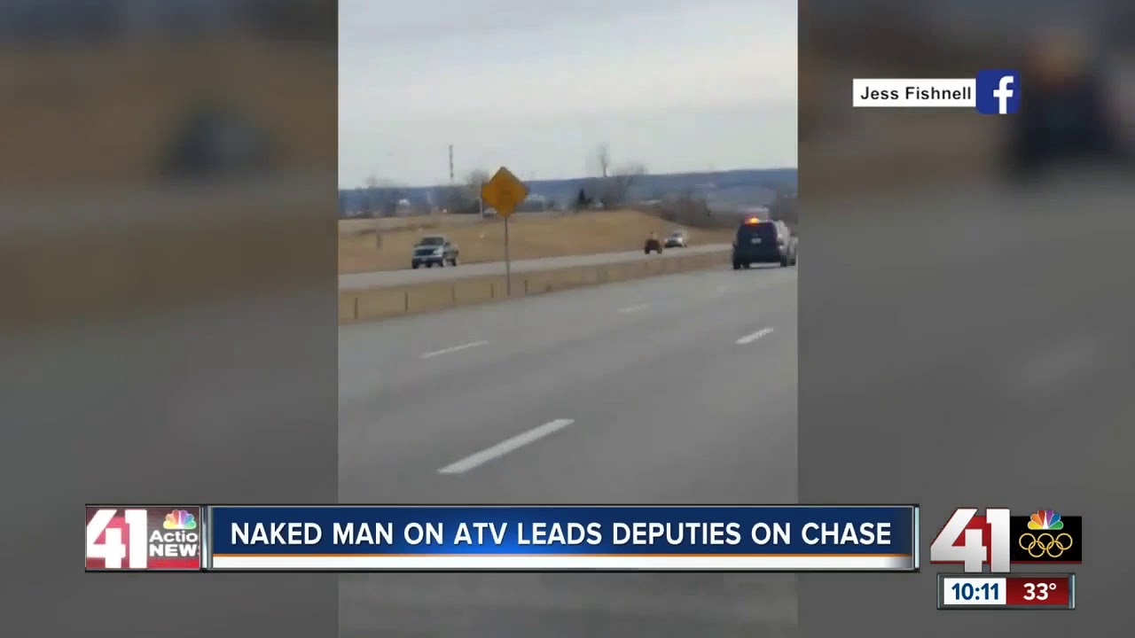 Naked man riding ATV arrested after police pursuit in Northland