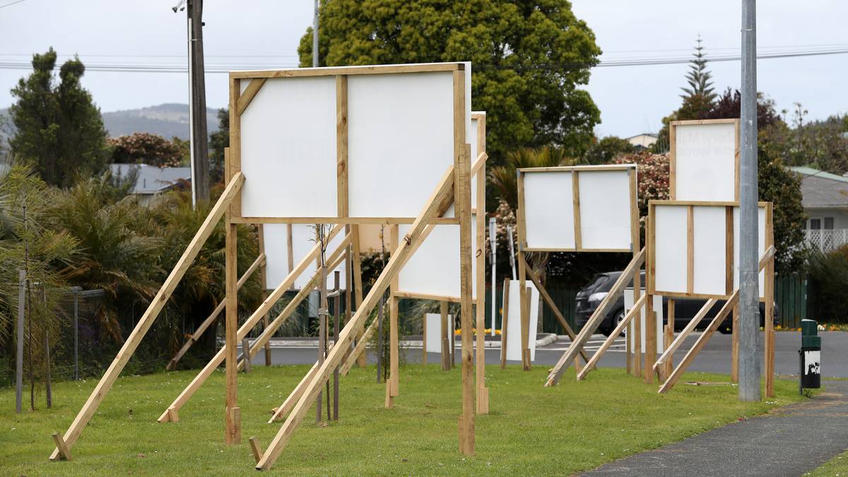 Opinion: Signs that roadside electorate hoardings may need to go