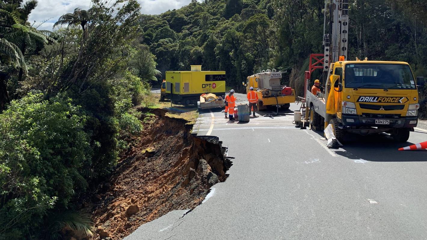 ‘It looks like an earthquake’: Permanent closure of SH1 at Mangamuka ‘an option’