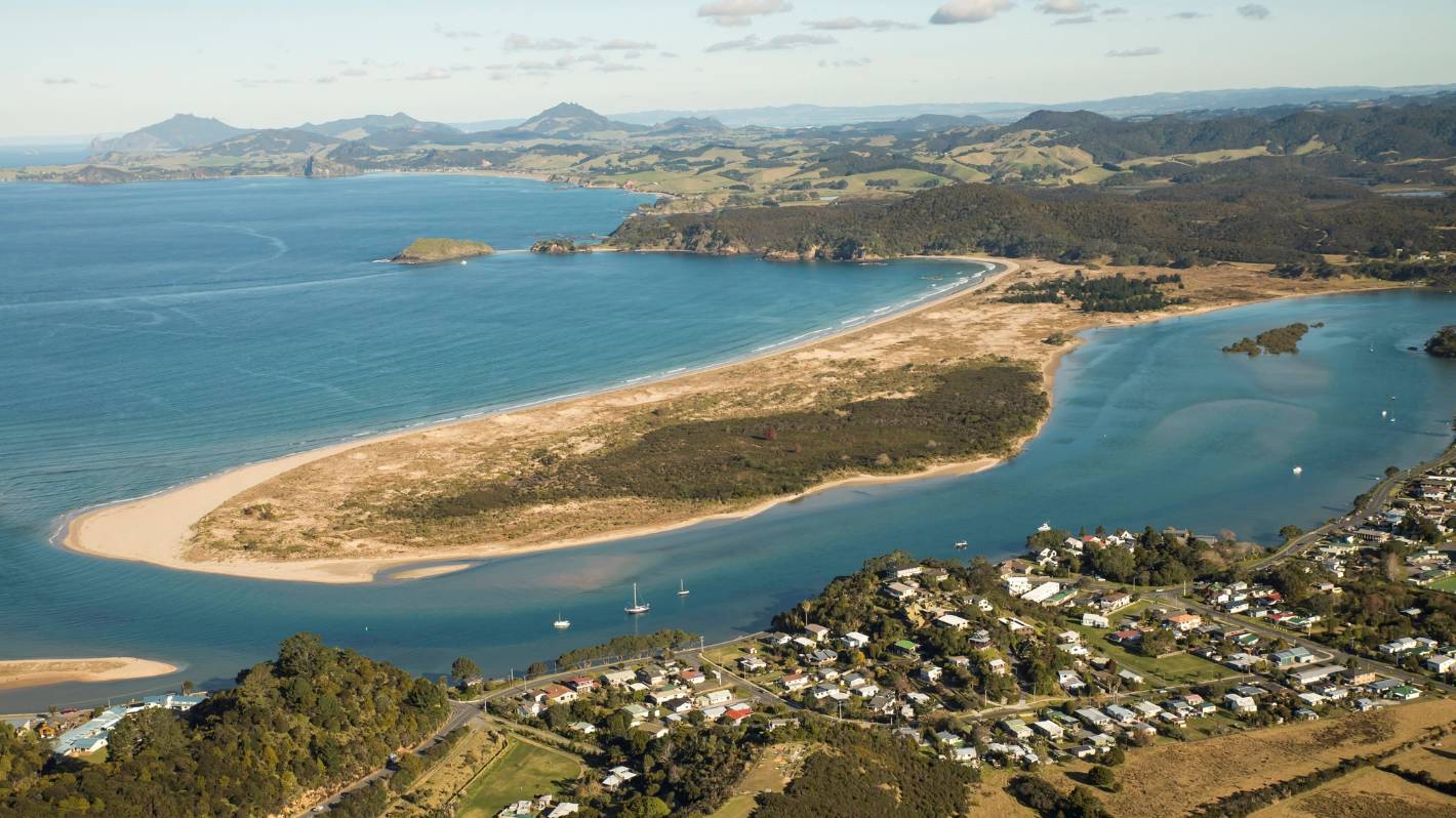 Glamping, ecotourism plan for prime Northland sandspit and maunga bought by hapū