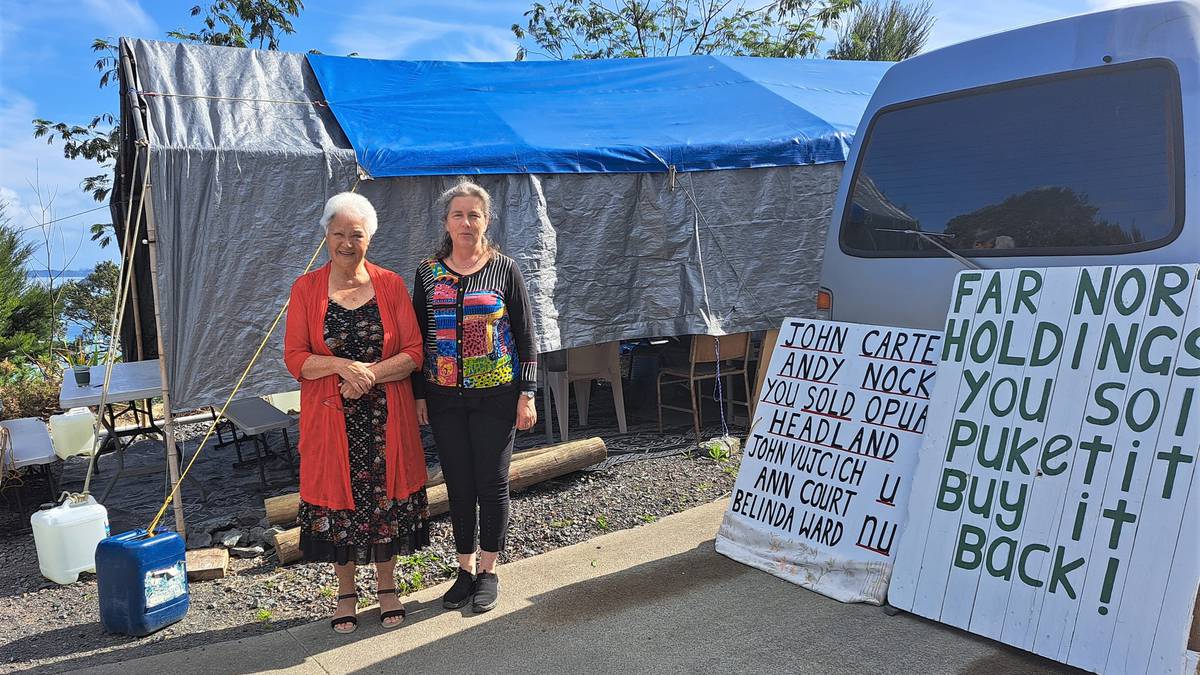 Two years after setting up camp Ōpua occupiers continue to protest ‘land grab’