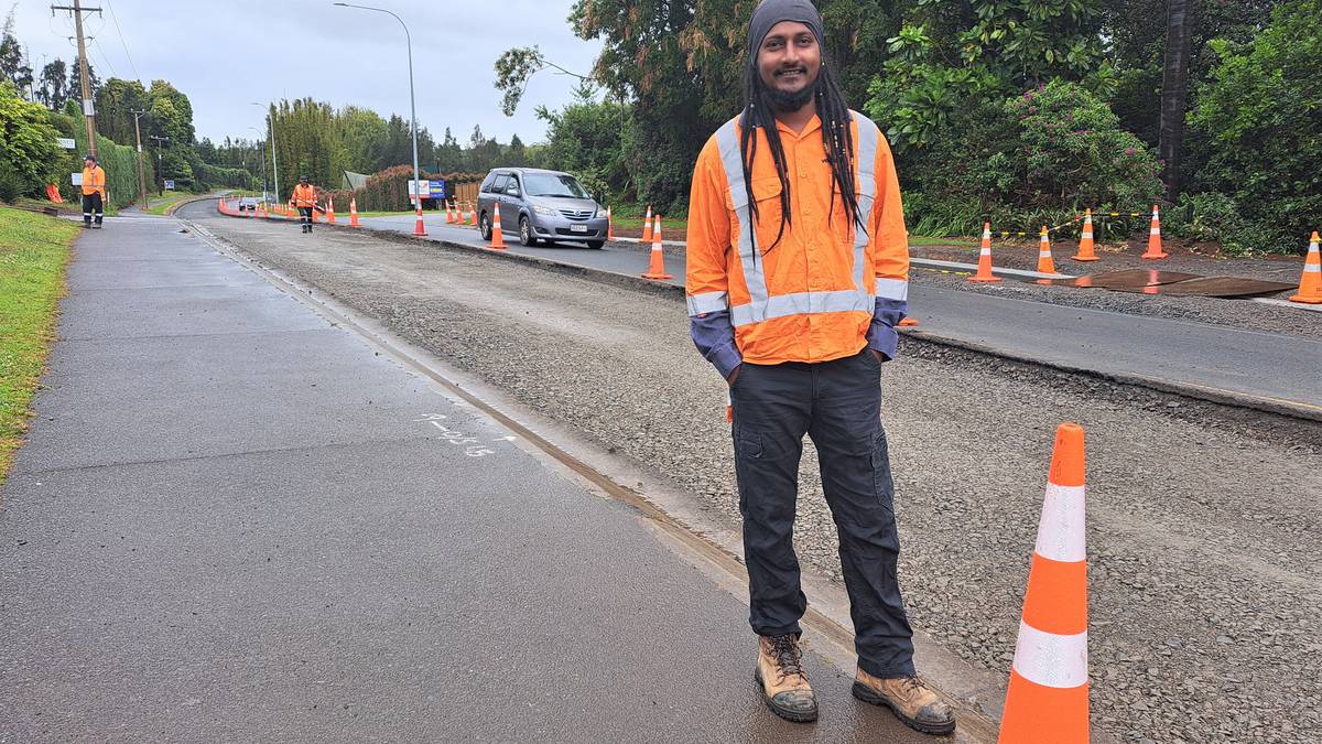 Dangerous driver behaviour sparks appeal for patience at Kerikeri roadworks after traffic cones thrown