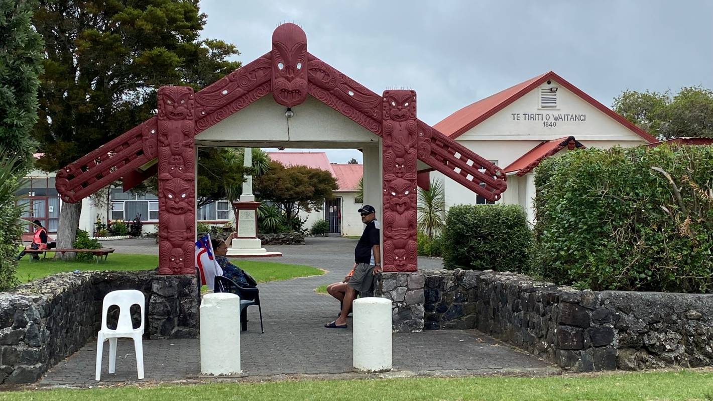 Explainer: There is only one marae at Waitangi