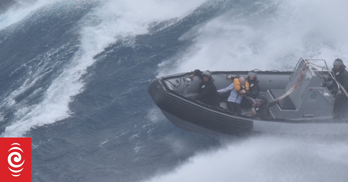 NZDF rescues sailor from ocean in midst of Cyclone Gabrielle