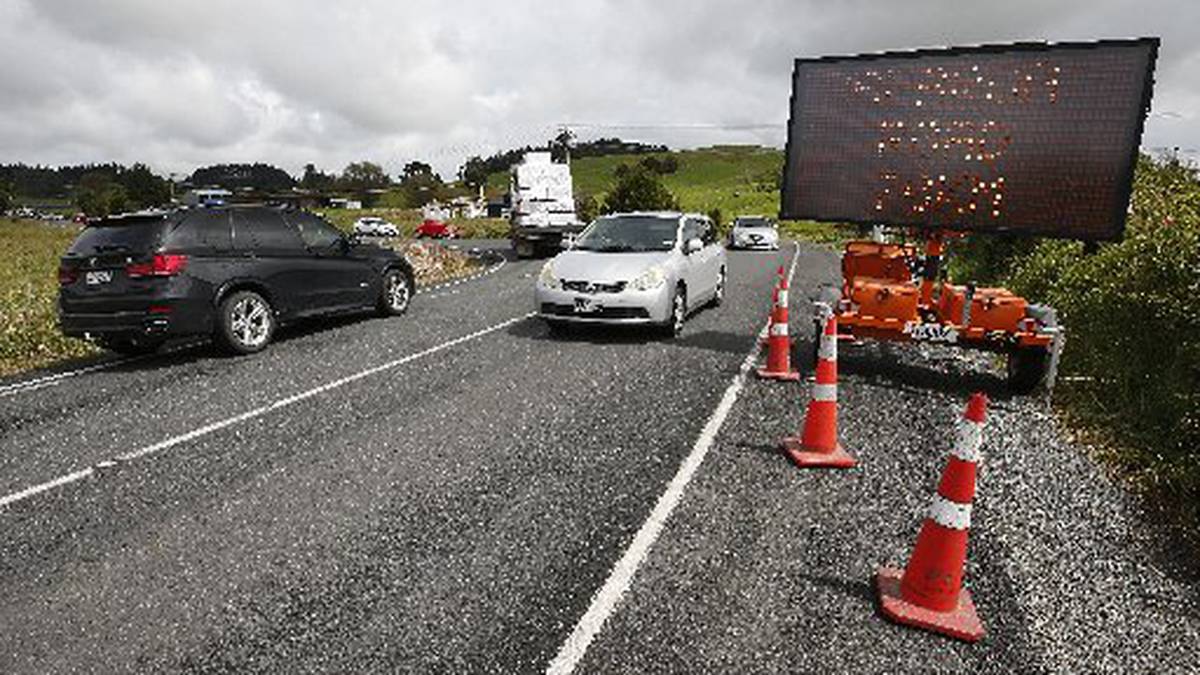 Storm damage in Northland: The perils of travelling to Mangawhai