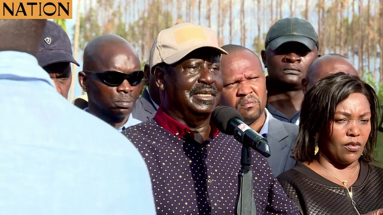Raila Odinga responds to raids on Kenyatta's Northland City
