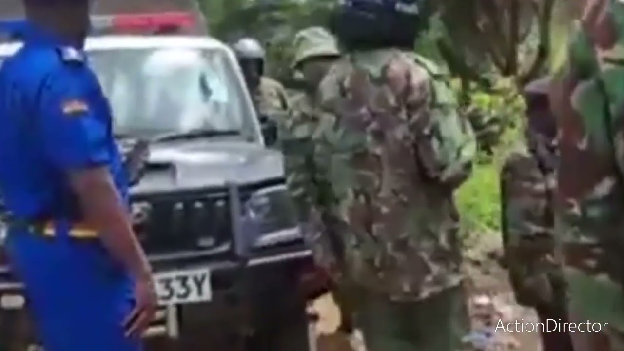 breaking news police deployed at Kenyatta's Northland's farm