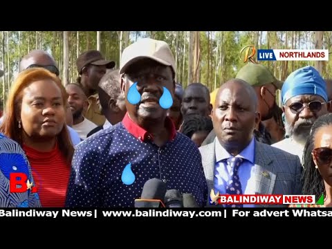 "Ruto Mungu anakuona" – Raila Odinga shed tears after visiting Uhuru Kenyatta's Northland City farm