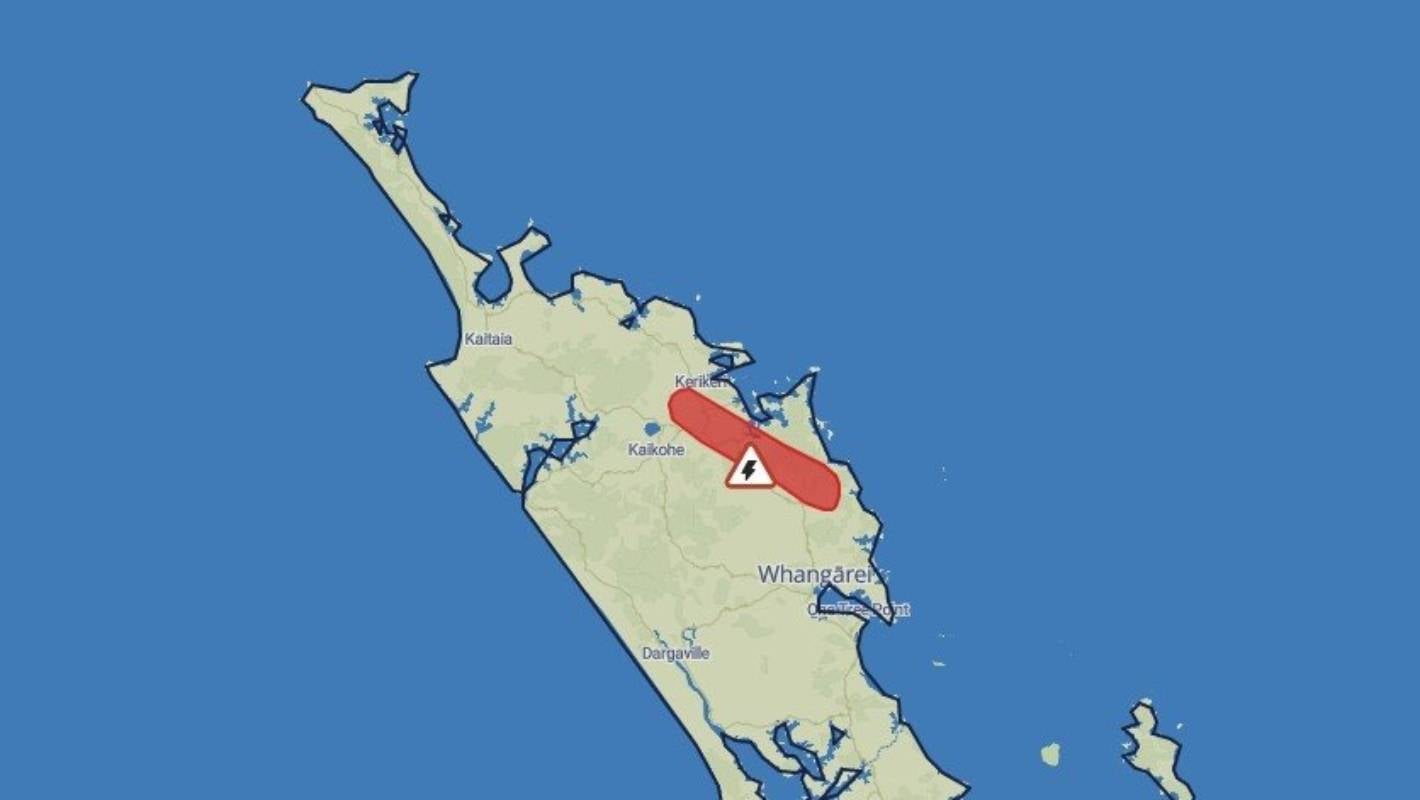 Severe thunderstorm warning for parts of Northland lifted