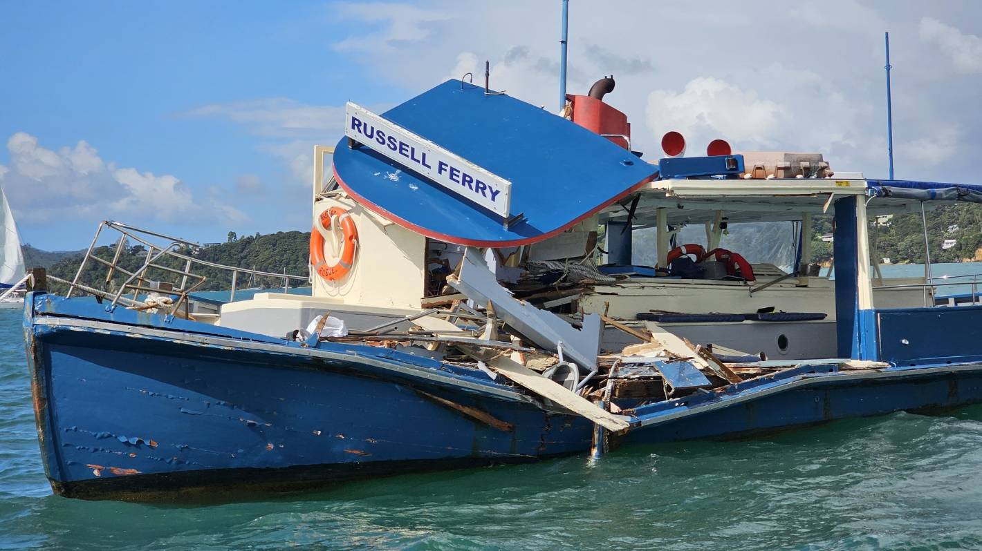 Passengers hurried to critically injured ferry skipper’s aid after collision in Bay of Islands