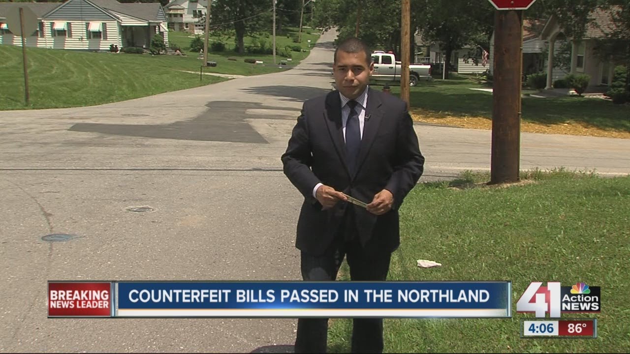 Counterfeit bills passed in the Northland