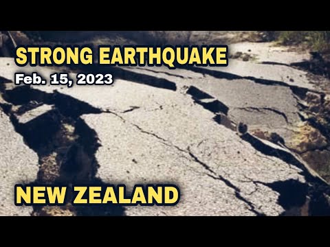 A strong earthquake hit New Zealand today. 28,000 people reported strong shaking in Wellington