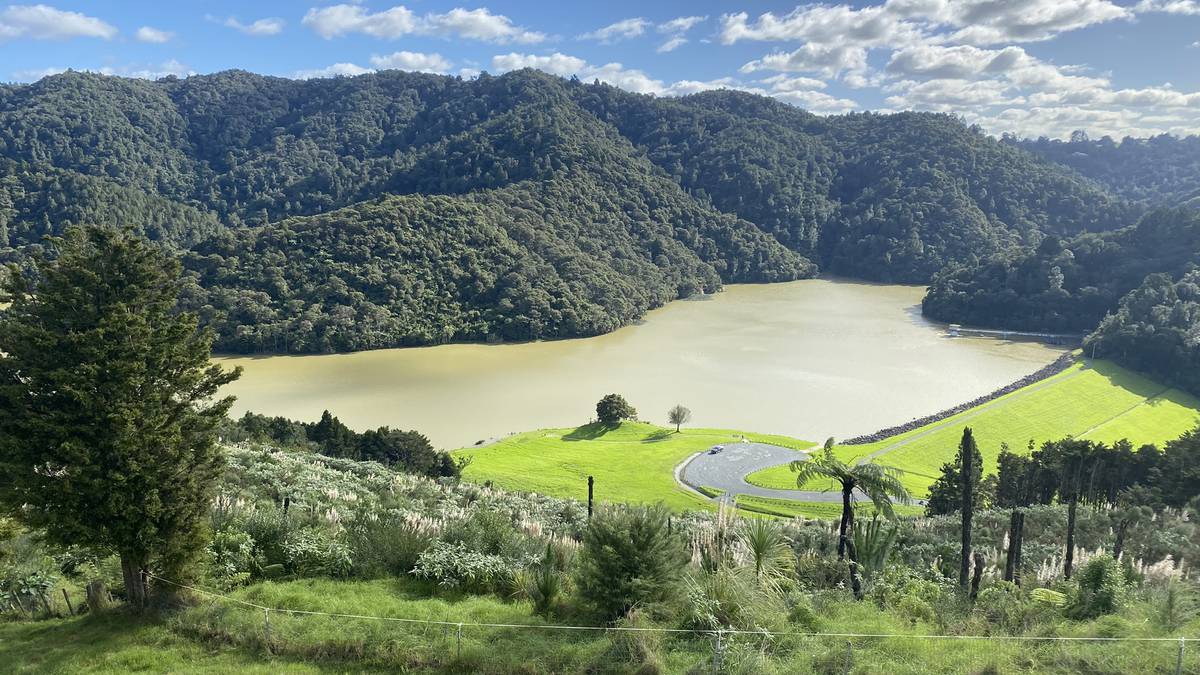 Whau Valley Dam emergency spillway threatened by 60m slip in Whangārei