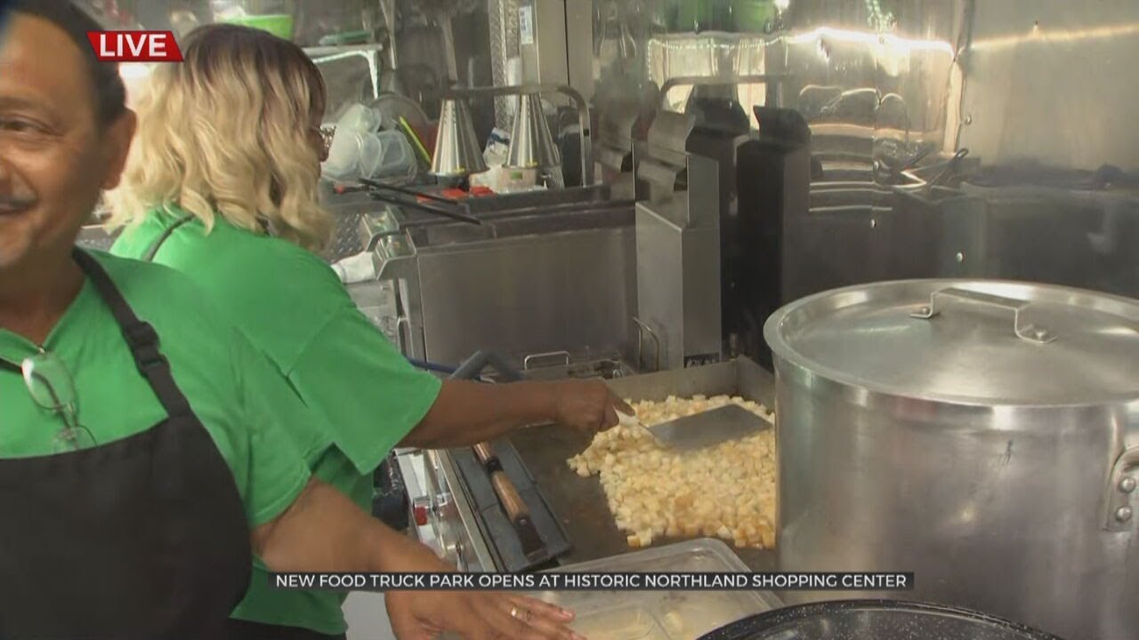 New Food Truck Park Opens At Historic Northland Shopping Center