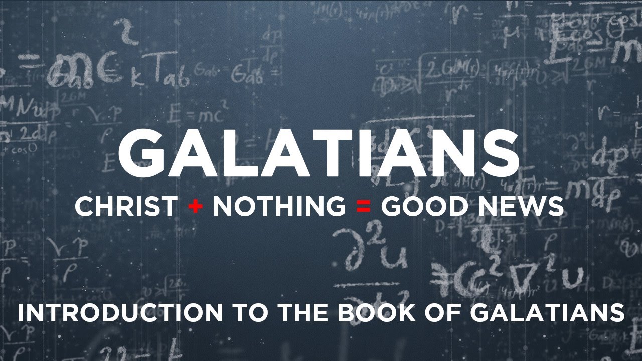 Pastor Dave: Galatians 1:1-5 – Christ + Nothing = Good News: Introduction