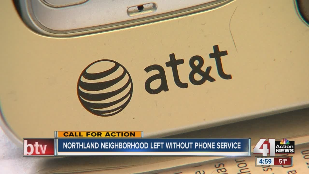 Northland neighborhood left without phone service