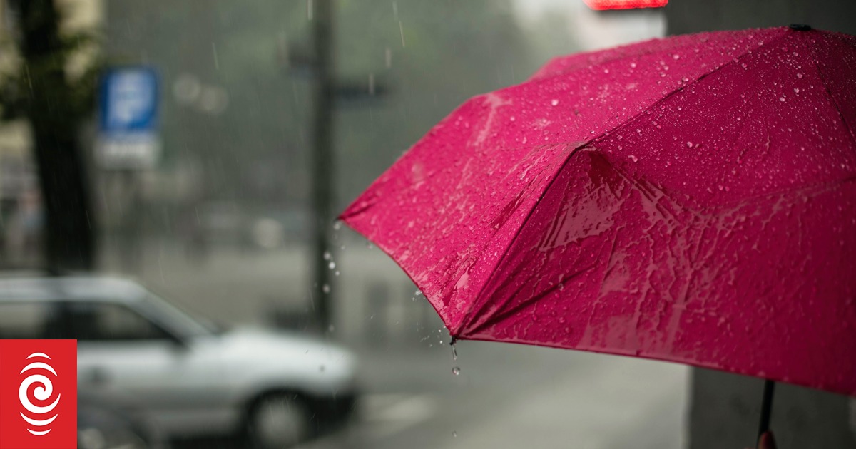 Auckland, parts of Northland warned to expect period of heavy rain