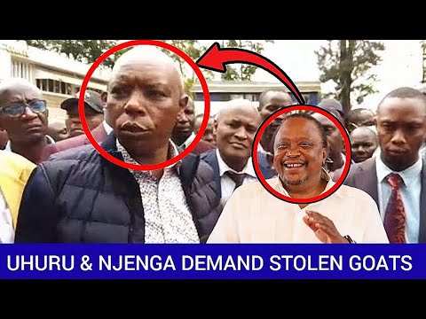 Uhuru & Maina Njenga Demands Stolen Sheep  from Northland's Farm Thieves