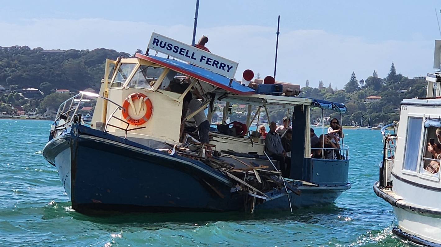 Charges laid following Bay of Islands ferry crash which left skipper critically injured