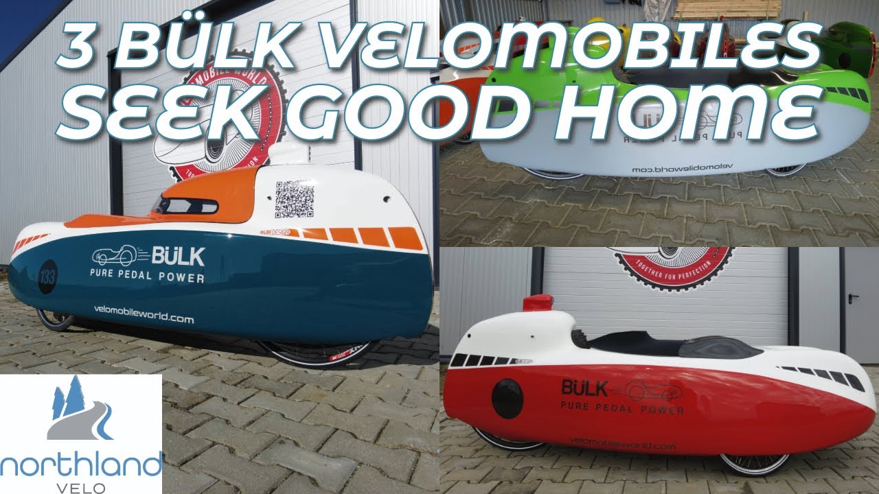 Northland Velo: 3 New Bülk Velomobiles for Sale!