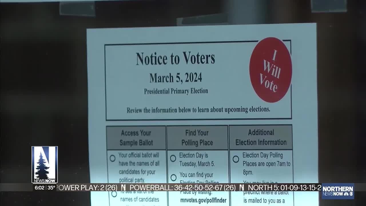 Northland voters hit the polls for presidential primary