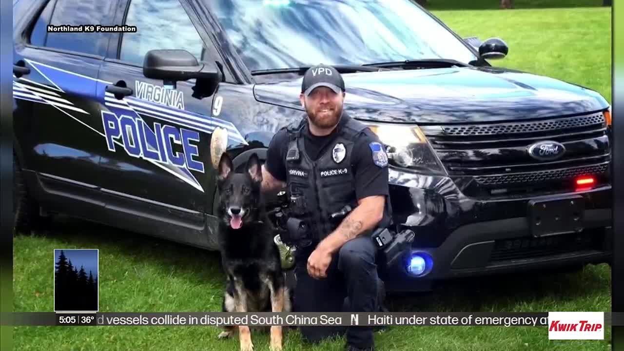 Virginia Police Department added to Northland K-9 Foundation