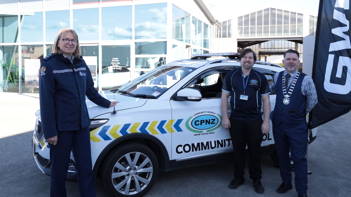 Whangārei Community Patrol launches new car to keep crime at bay