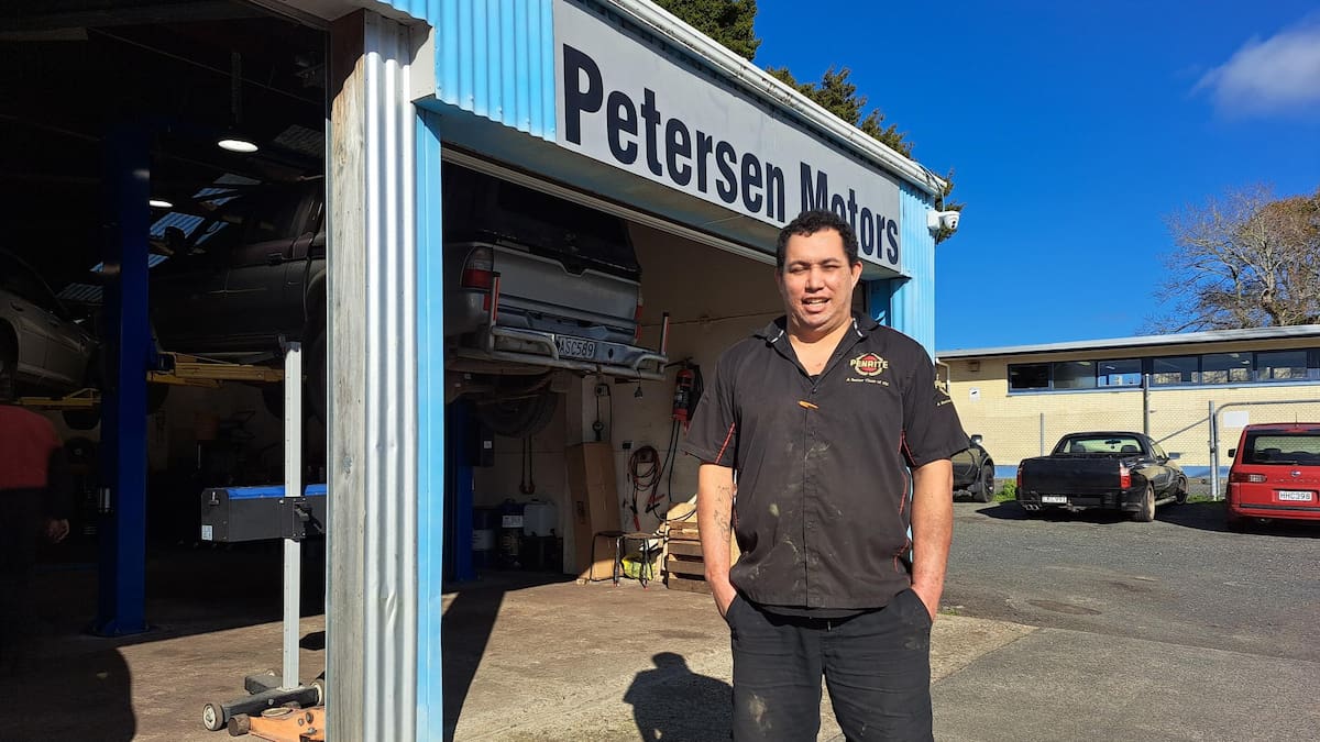 Northland man Hare Pickering went from work experience to owning business within 11 years