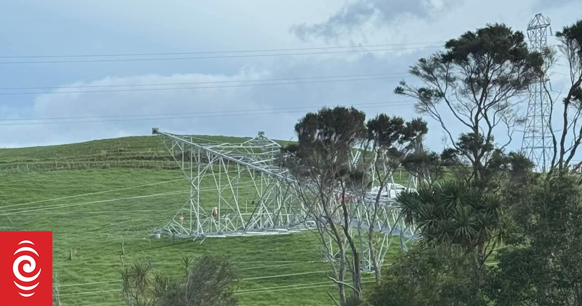 Transpower, contractor pay $1m to Northland over pylon collapse blackout