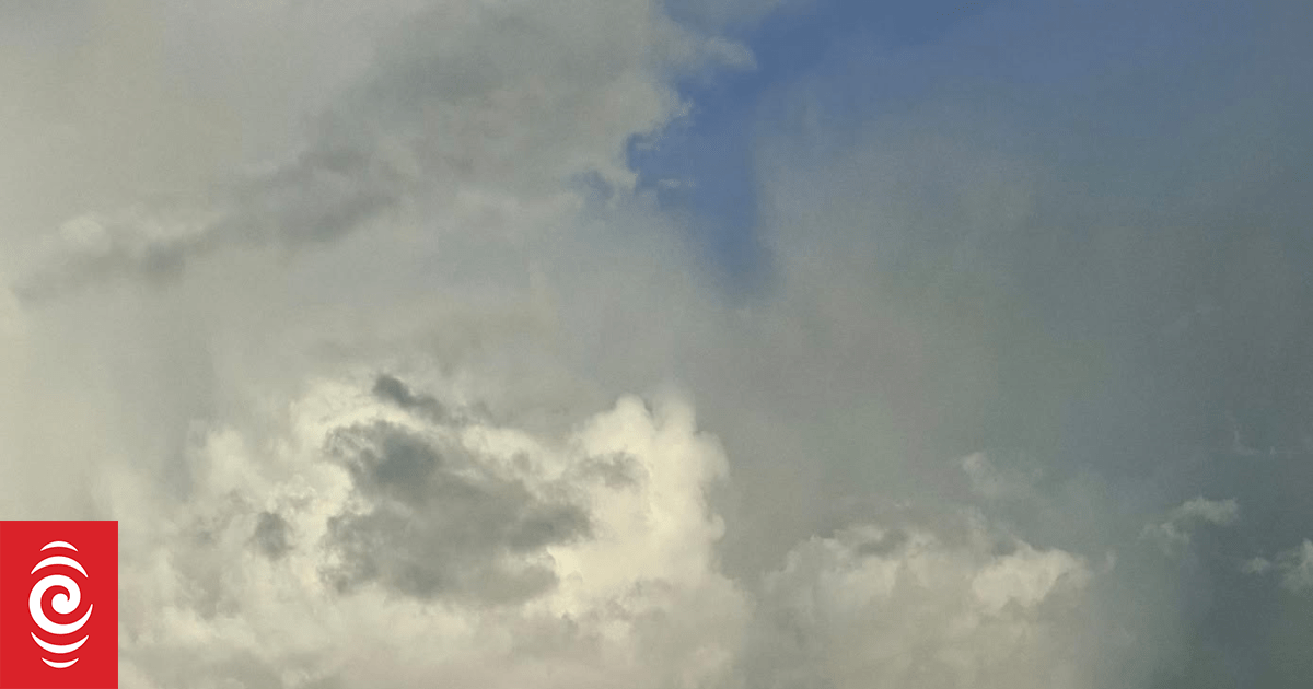 Freak storm coats Northland beach in hail
