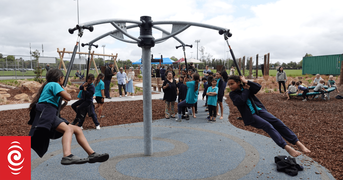 ‘Pretty cool’: Northland playground tells stories of Ngāti Rēhia